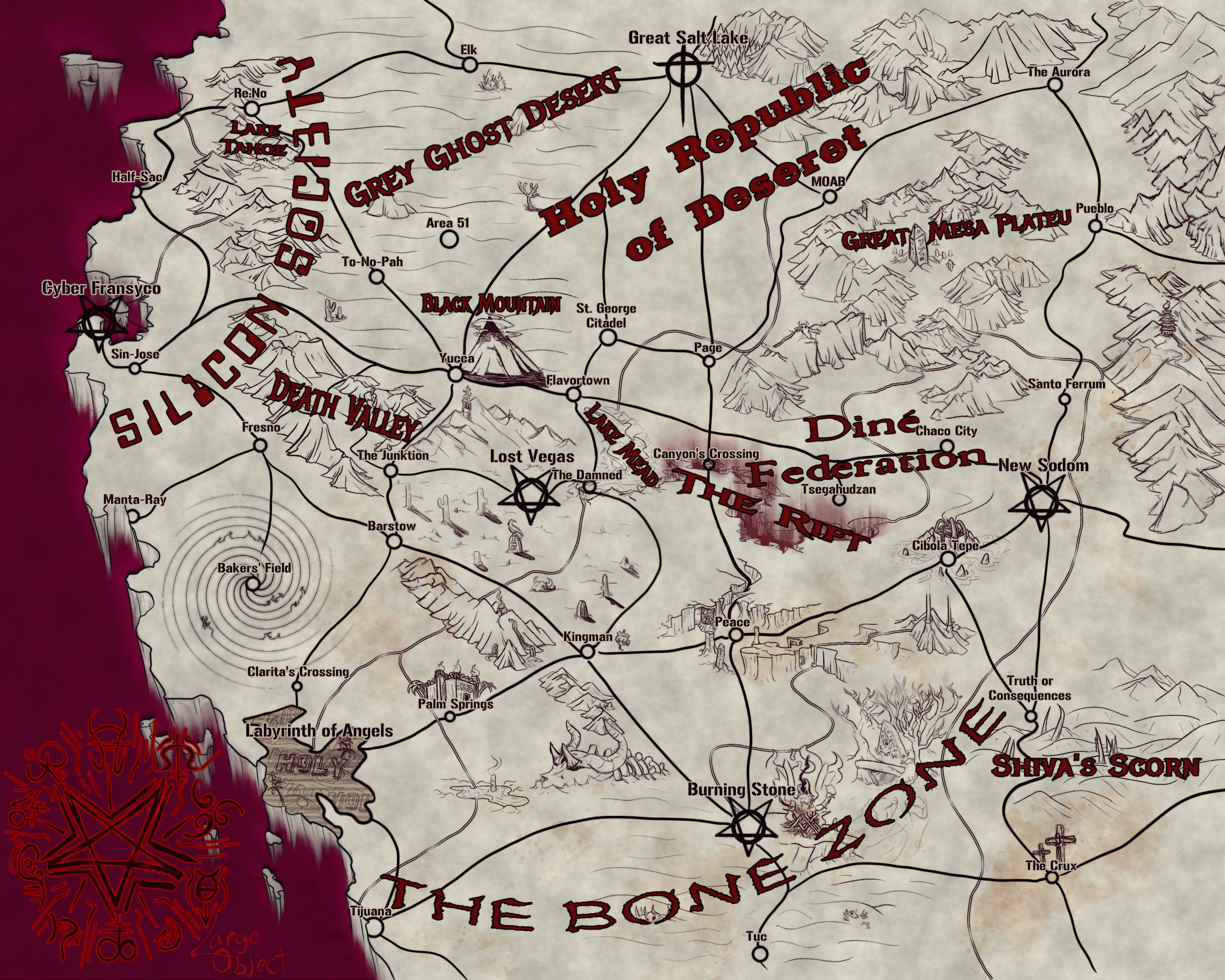 Mojave Map